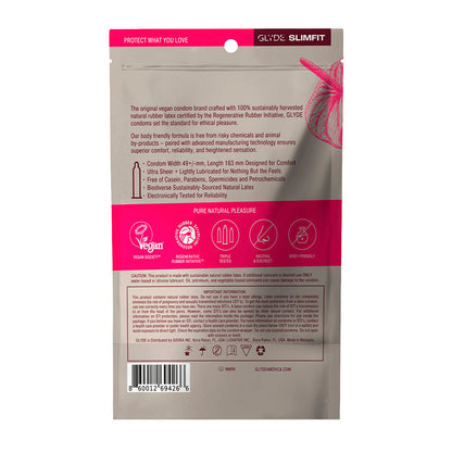 GLYDE - SLIMFIT (SNUG-FITTING) 12PK