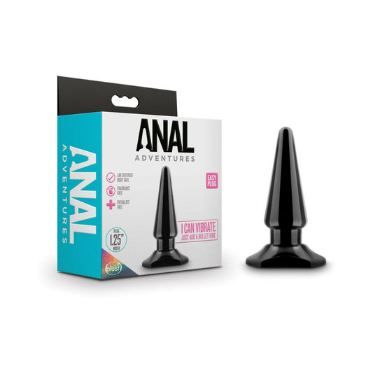 BLUSH - ANAL ADVENTURES EASY PLUG BLACK