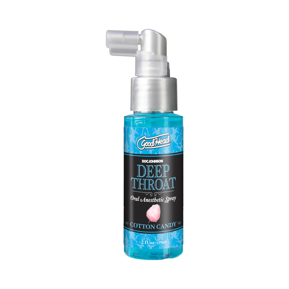 DOC JOHNSON - GOODHEAD - DEEP THROAT SPRAY - COTTON CANDY - 2 FL. OZ.