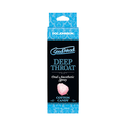 DOC JOHNSON - GOODHEAD - DEEP THROAT SPRAY - COTTON CANDY - 2 FL. OZ.