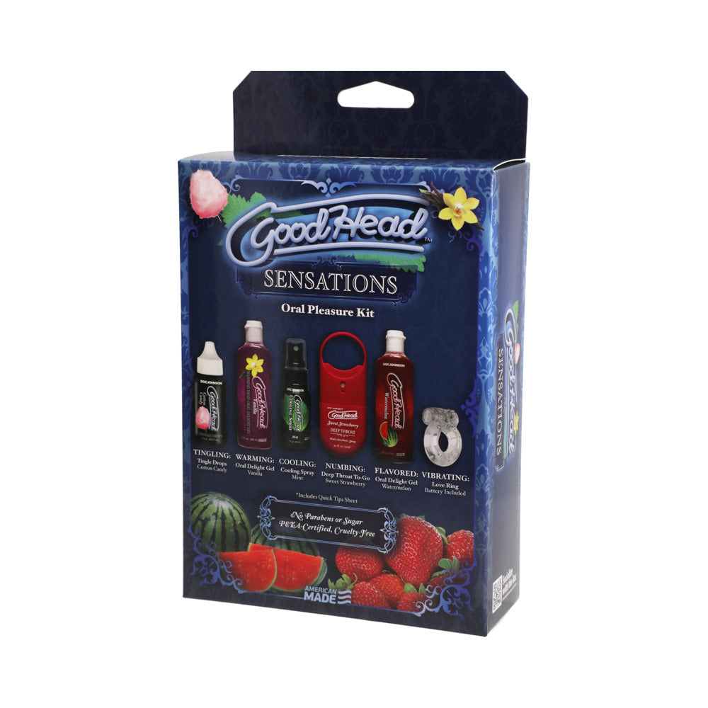 DOC JOHNSON - GOODHEAD - SENSATIONS KIT - 6 PACK