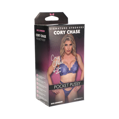 DOC JOHNSON - SIGNATURE STROKERS - CORY CHASE ULTRASKYN POCKET PUSSY VANILLA