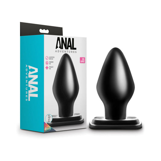 BLUSH - ANAL ADVENTURES XX-LARGE PLUG BLACK