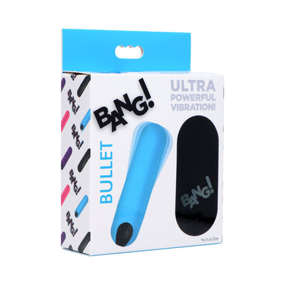 XR BRANDS - BANG! VIBRATING BULLET WITH REMOTE CONTROL