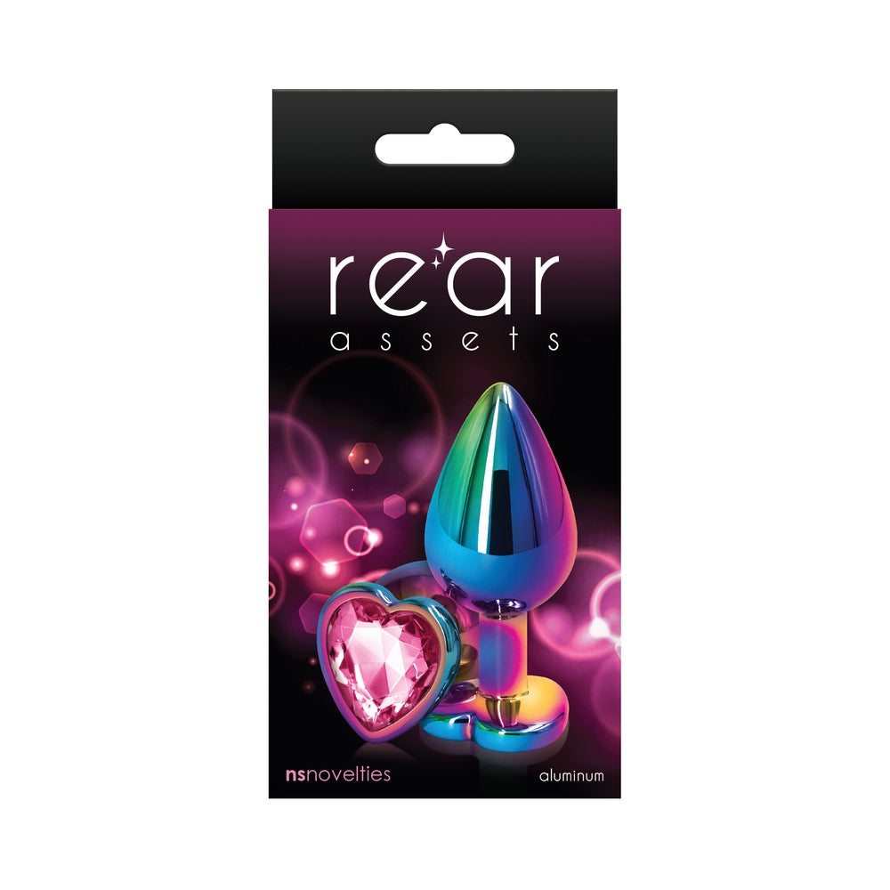 NS NOVELTIES - REAR ASSETS HEART PLUG MÉDIO