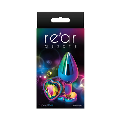 NS NOVELTIES - REAR ASSETS HEART PLUG MÉDIO