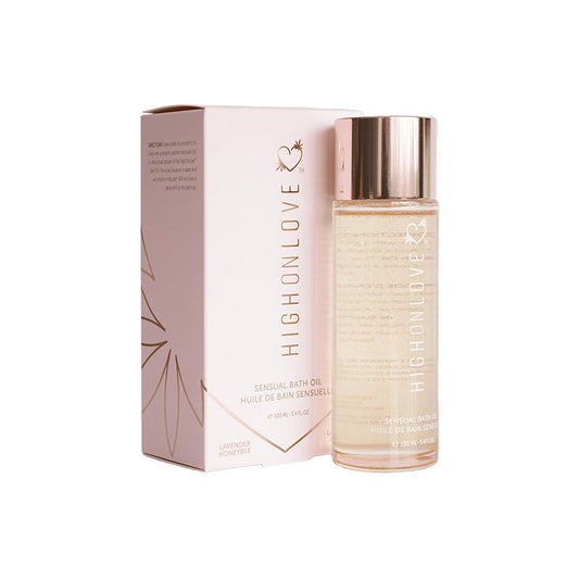 HIGHONLOVE - BATH OIL LAVENDER HONEYBEE