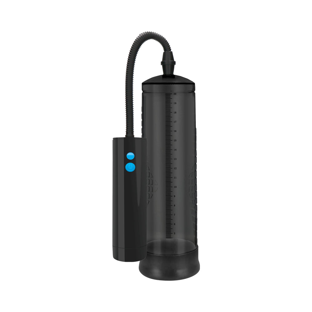 SHOTS - PUMPED EXTREME POWER RECHARGEABLE AUTOMATIC PENIS PUMP BLACK