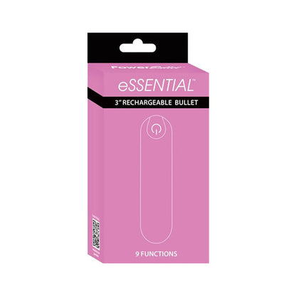 BMS - VIBRADOR BULLET RECARREGÁVEL POWERBULLET ESSENTIAL DE 3 POL.