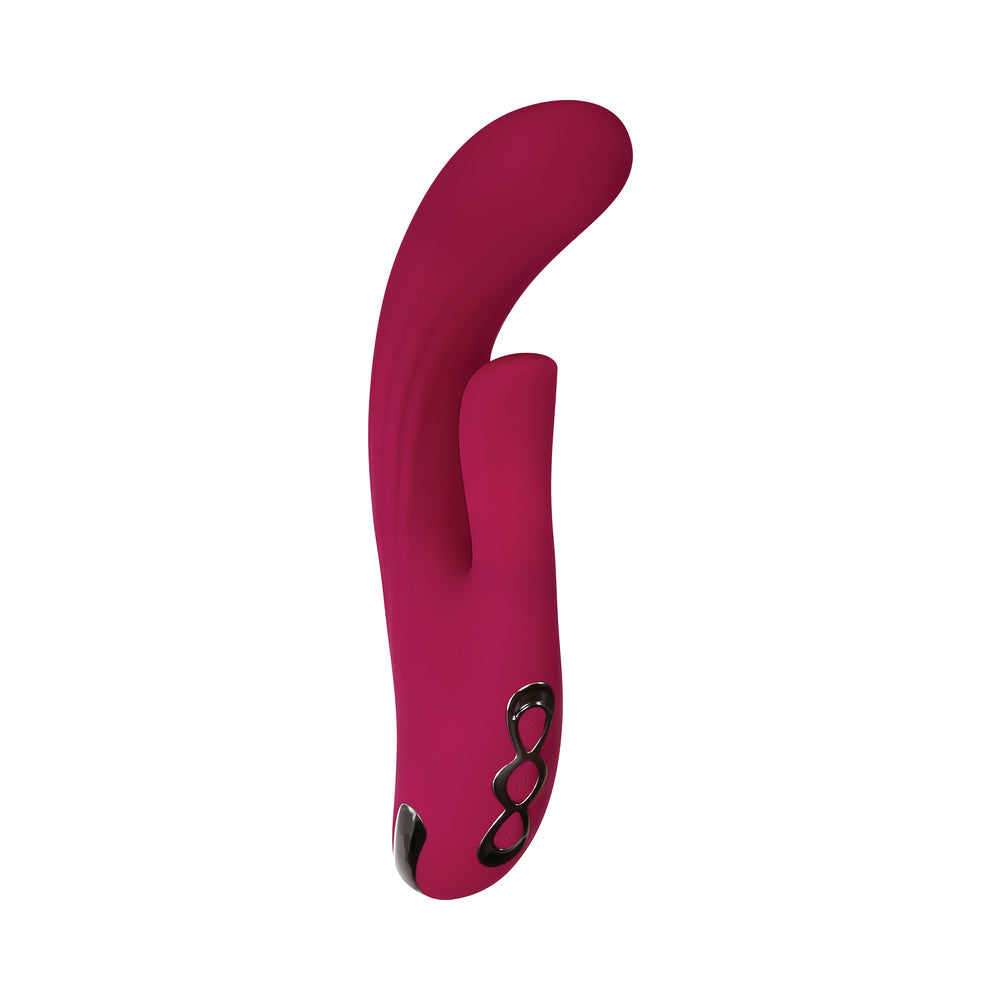 EVOLVED - RED DREAM RECHARGEABLE SILICONE DUAL STIMULATOR