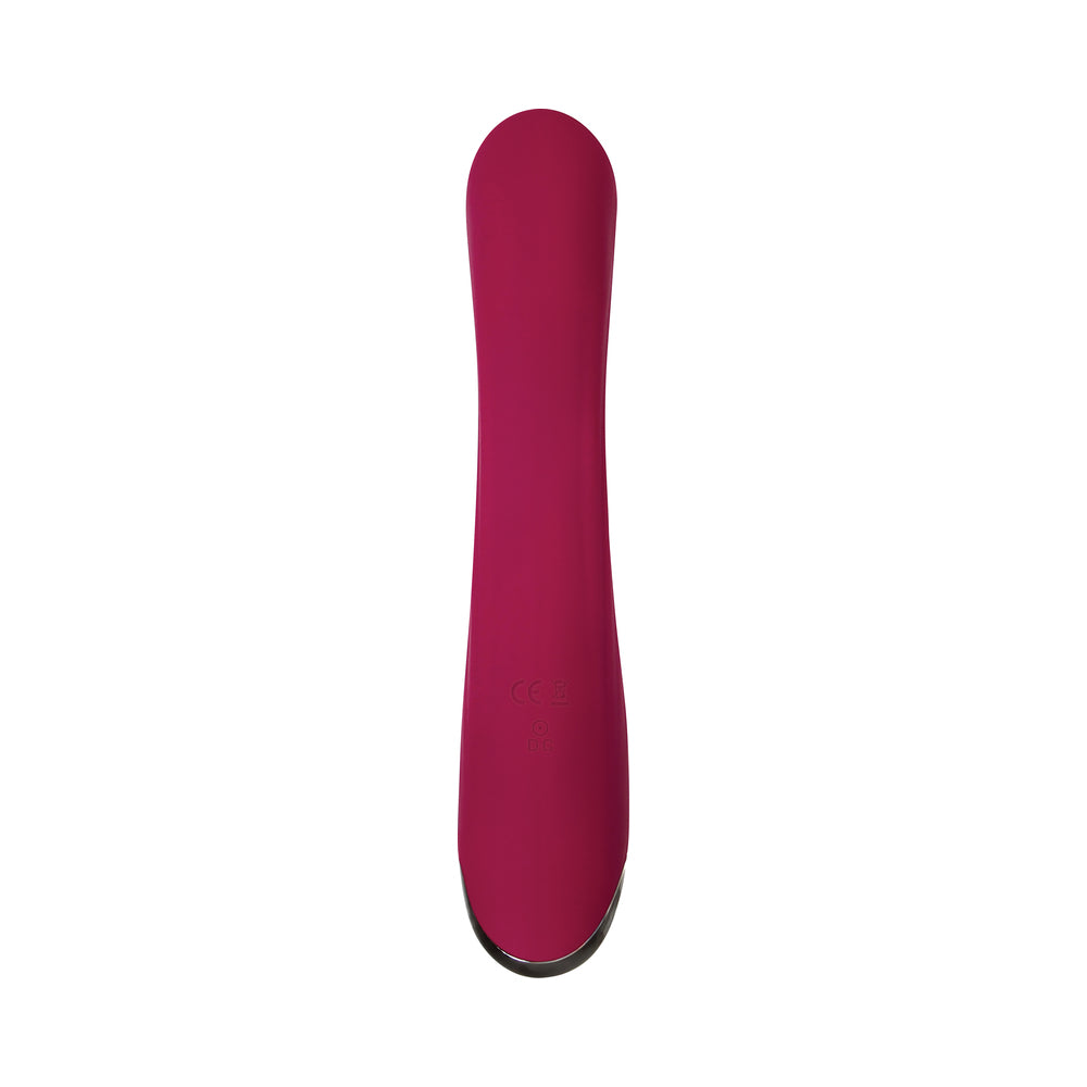 EVOLVED - RED DREAM RECHARGEABLE SILICONE DUAL STIMULATOR