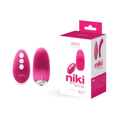 VEDO - NIKI RECHARGEABLE PANTY VIBE PINK
