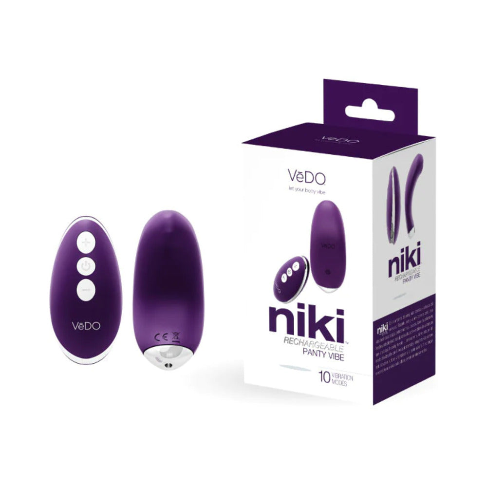 VEDO - NIKI RECHARGEABLE PANTY VIBE DEEP PURPLE
