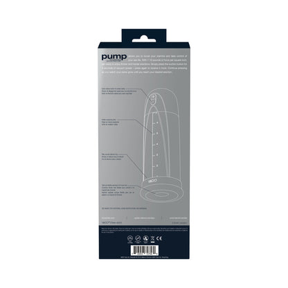 VEDO - PUMP RECHARGEABLE VACUUM PENIS PUMP BLACK