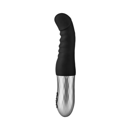 FORTO - THRUSTER RECHARGEABLE SILICONE THRUSTING G-SPOT VIBRATOR BLACK