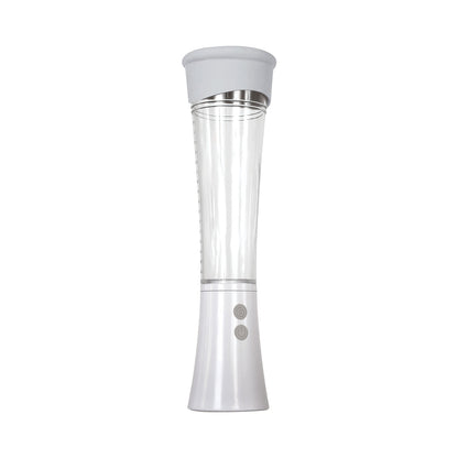 ZERO TOLERANCE - SUCKING GOOD RECHARGEABLE VIBRATING VACUUM PUMP STROKER CLEAR/WHITE