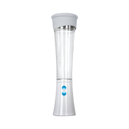 ZERO TOLERANCE - SUCKING GOOD RECHARGEABLE VIBRATING VACUUM PUMP STROKER CLEAR/WHITE