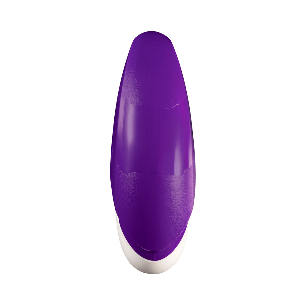 ROMP - FREE RECHARGEABLE SILICONE AIR-PULSE CLITORAL VIBRATOR PURPLE