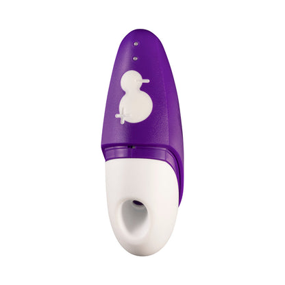 ROMP - FREE RECHARGEABLE SILICONE AIR-PULSE CLITORAL VIBRATOR PURPLE