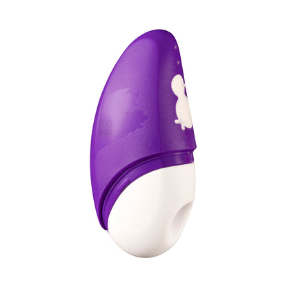 ROMP - FREE RECHARGEABLE SILICONE AIR-PULSE CLITORAL VIBRATOR PURPLE