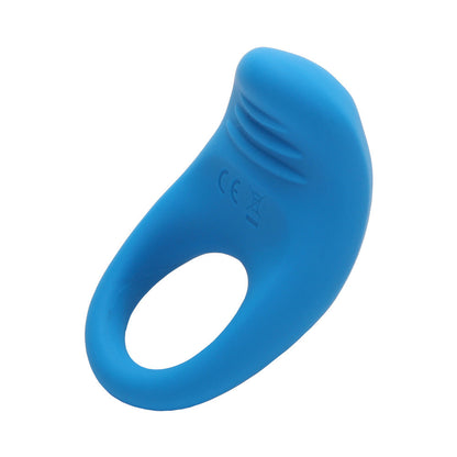 ROMP - JUKE RECHARGEABLE SILICONE VIBRATING PENIS RING LIGHT BLUE