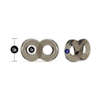 BLUSH - STAY HARD COCK RING AND BALL STRAP