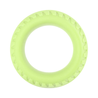 FORTO - ANEL PENIANO EM SILICONE LÍQUIDO F-12 35MM GLOW
