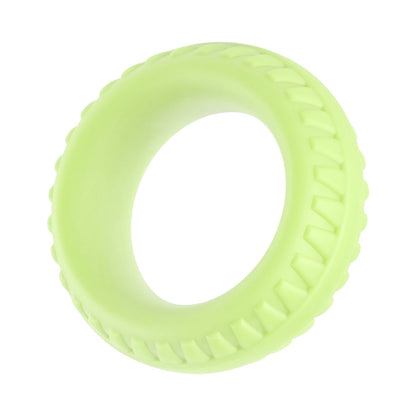 FORTO - ANEL PENIANO EM SILICONE LÍQUIDO F-12 35MM GLOW