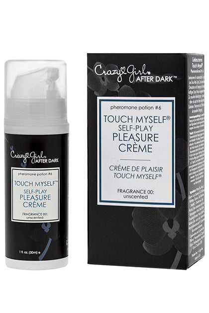 CZG AFTER DARK, Potion #6, Touch Myself Self-Play Pleasure Crème w/Pheromones, Unscented, 1 Fl. Oz.