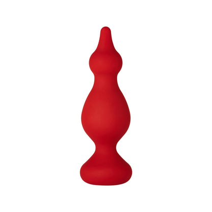 FORTO - F-30 POINTER SILICONE ANAL PLUG MEDIUM RED