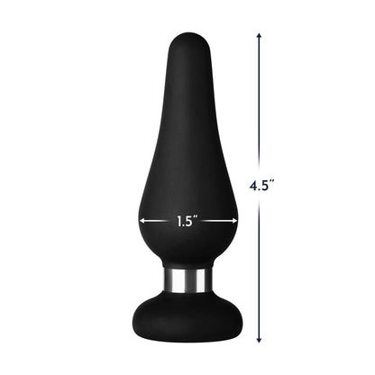 FORTO - F 21 TAMPÃO ANAL DE SILICONE EM FORMA DE GOTA MÉDIO