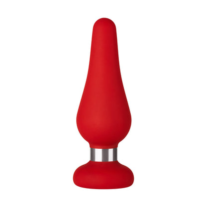 FORTO - F 21 TAMPÃO ANAL DE SILICONE EM FORMA DE GOTA MÉDIO