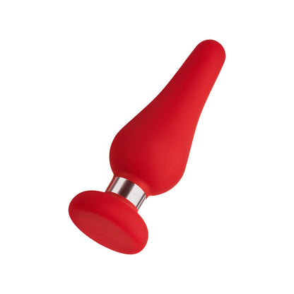 FORTO - F 21 TAMPÃO ANAL DE SILICONE EM FORMA DE GOTA MÉDIO