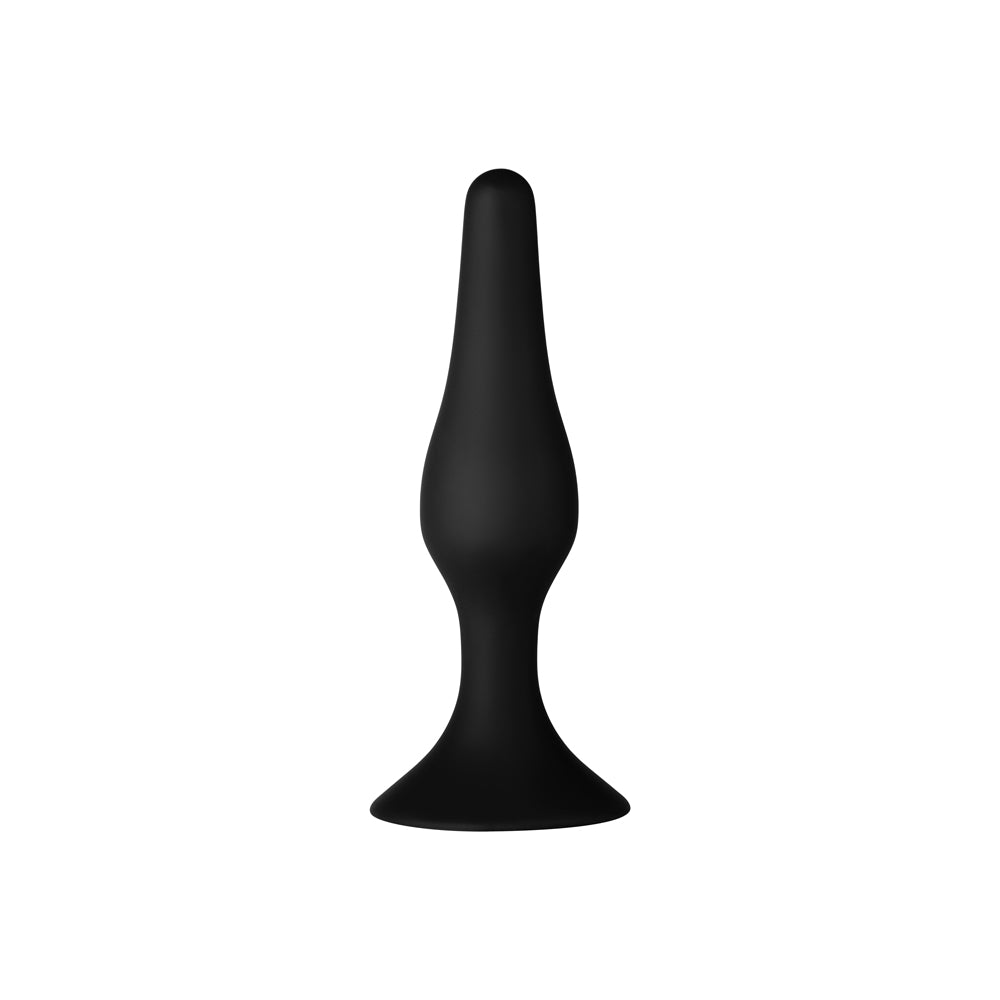 FORTO - F-11 LUNGO SILICONE ANAL PLUG SMALL BLACK