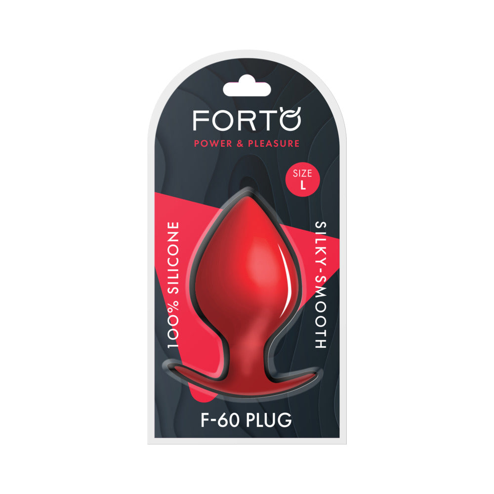 FORTO - F 60 LARGE SILICONE ANAL SPADE PLUG