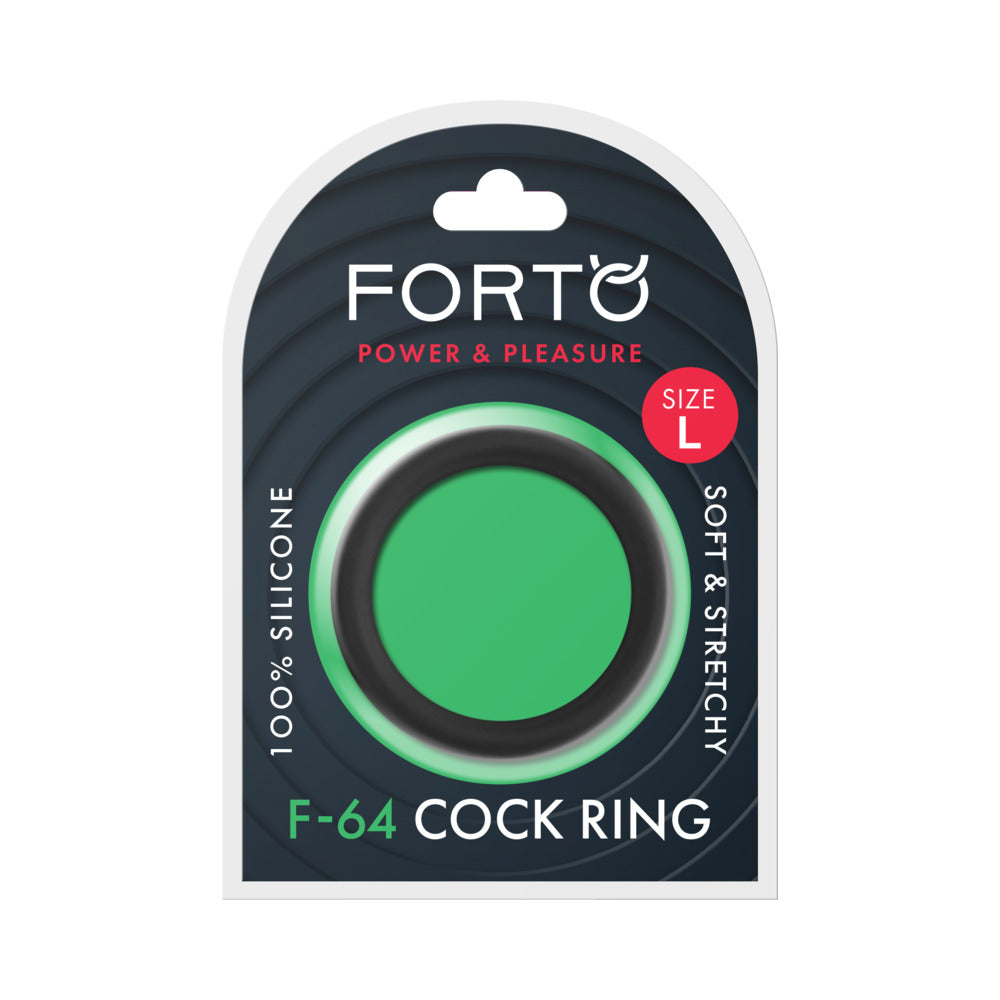 FORTO - F 64 WIDE LIQUID SILICONE COCK RING LARGE