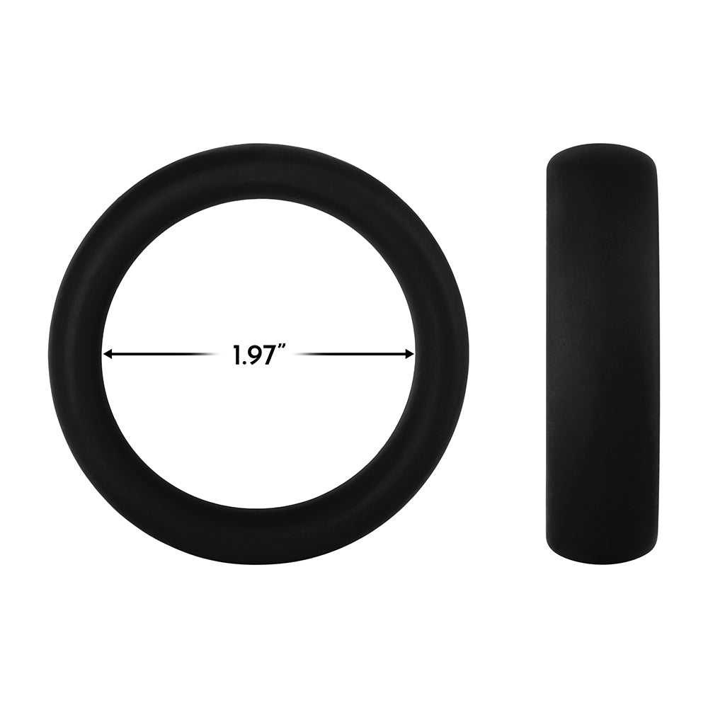FORTO - F 64 WIDE LIQUID SILICONE COCK RING LARGE