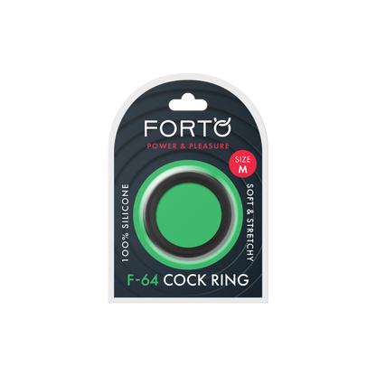 FORTO - F 64 WIDE LIQUID SILICONE COCK RING MEDIUM
