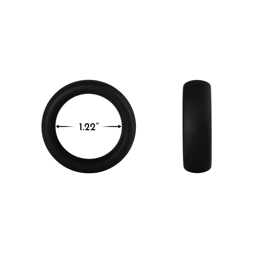 FORTO - F 64 WIDE LIQUID SILICONE COCKRING SMALL