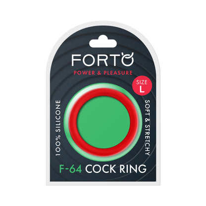 FORTO - F 64 WIDE LIQUID SILICONE COCK RING LARGE