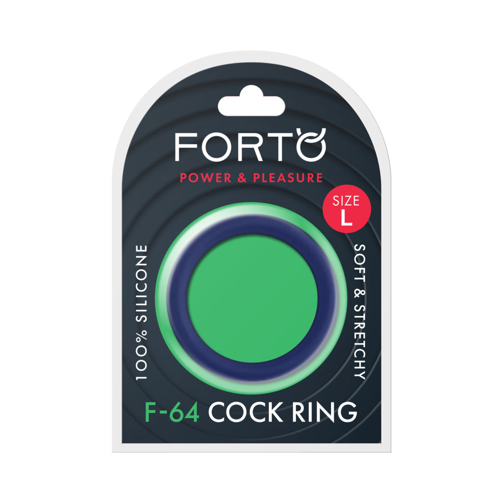 FORTO - F 64 WIDE LIQUID SILICONE COCK RING LARGE