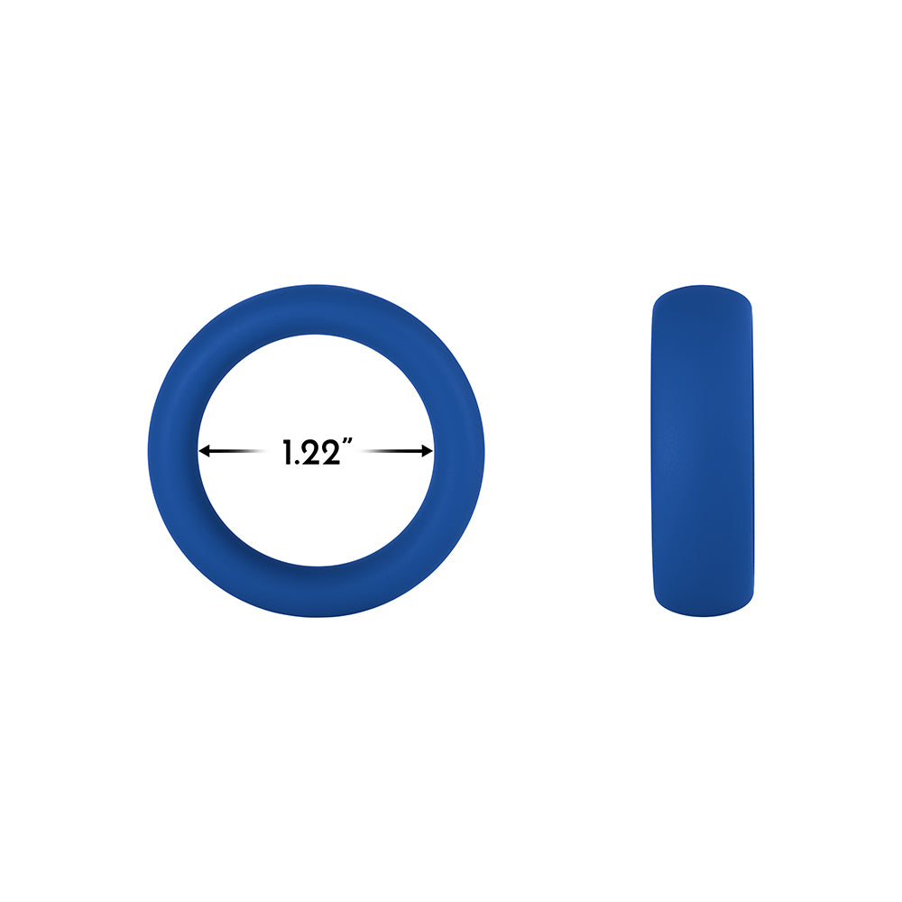 FORTO - F 64 WIDE LIQUID SILICONE COCKRING SMALL