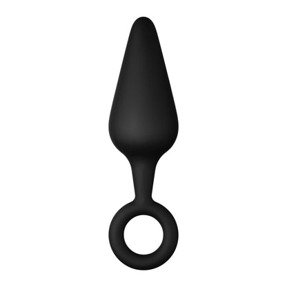 FORTO - F 10 SILICONE ANAL PLUG WITH PULL RING LARGE