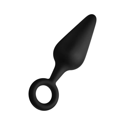 FORTO - F 10 SILICONE ANAL PLUG WITH PULL RING LARGE