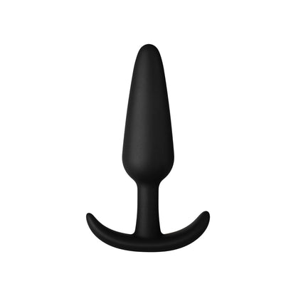 FORTO - F-31 PLUG ANAL EM SILICONE MÉDIO PRETO