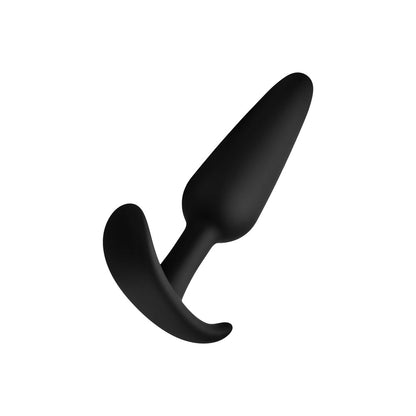 FORTO - F-31 PLUG ANAL EM SILICONE MÉDIO PRETO