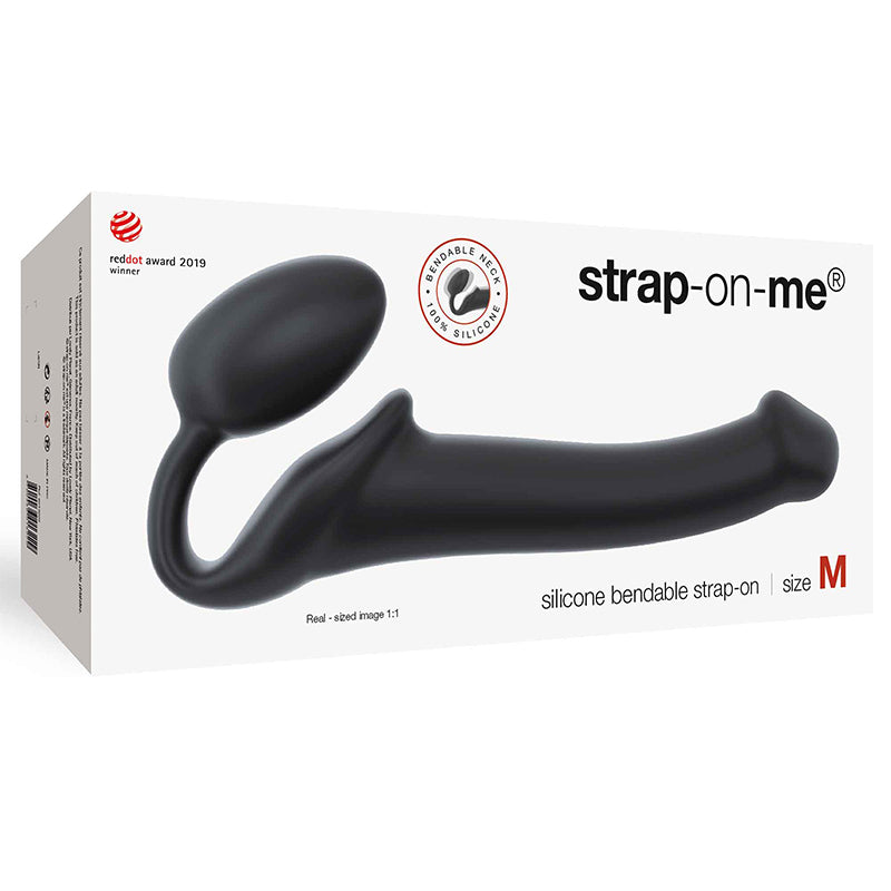 LOVELY PLANET - STRAP ON ME STRAP-ON DE SILICONE FLEXÍVEL SEMI-REALISTA
