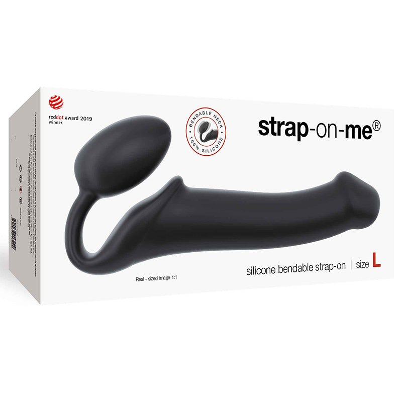 LOVELY PLANET - STRAP ON ME STRAP-ON DE SILICONE FLEXÍVEL SEMI-REALISTA