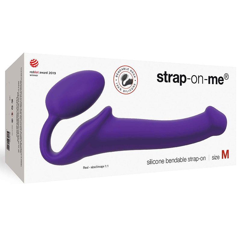 LOVELY PLANET - STRAP ON ME STRAP-ON DE SILICONE FLEXÍVEL SEMI-REALISTA