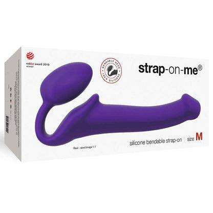 LOVELY PLANET - STRAP ON ME STRAP-ON DE SILICONE FLEXÍVEL SEMI-REALISTA